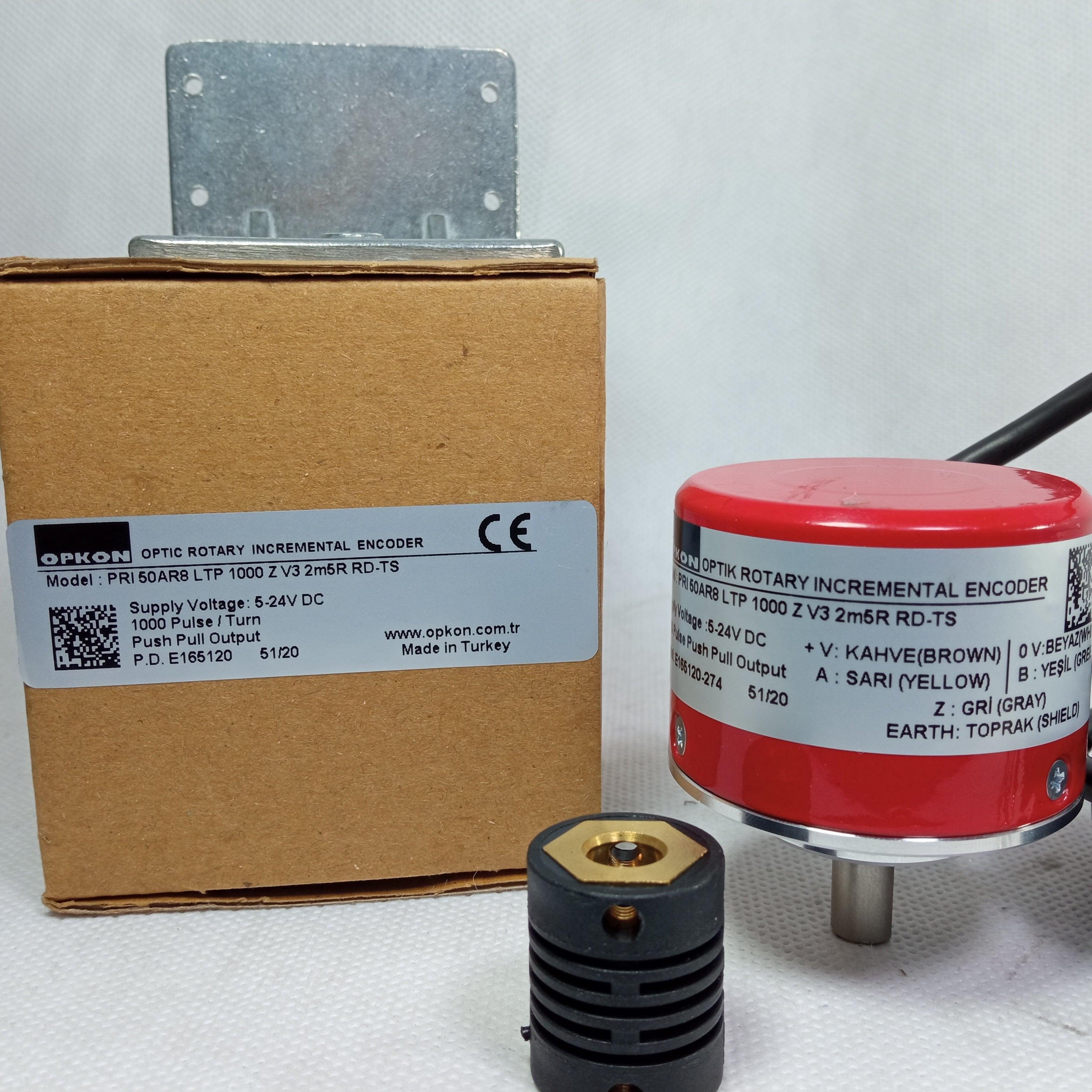 Opkon Incremental Rotary Encoder PRI50AR8 in Pakistan - 1000PPR thumbnail 5