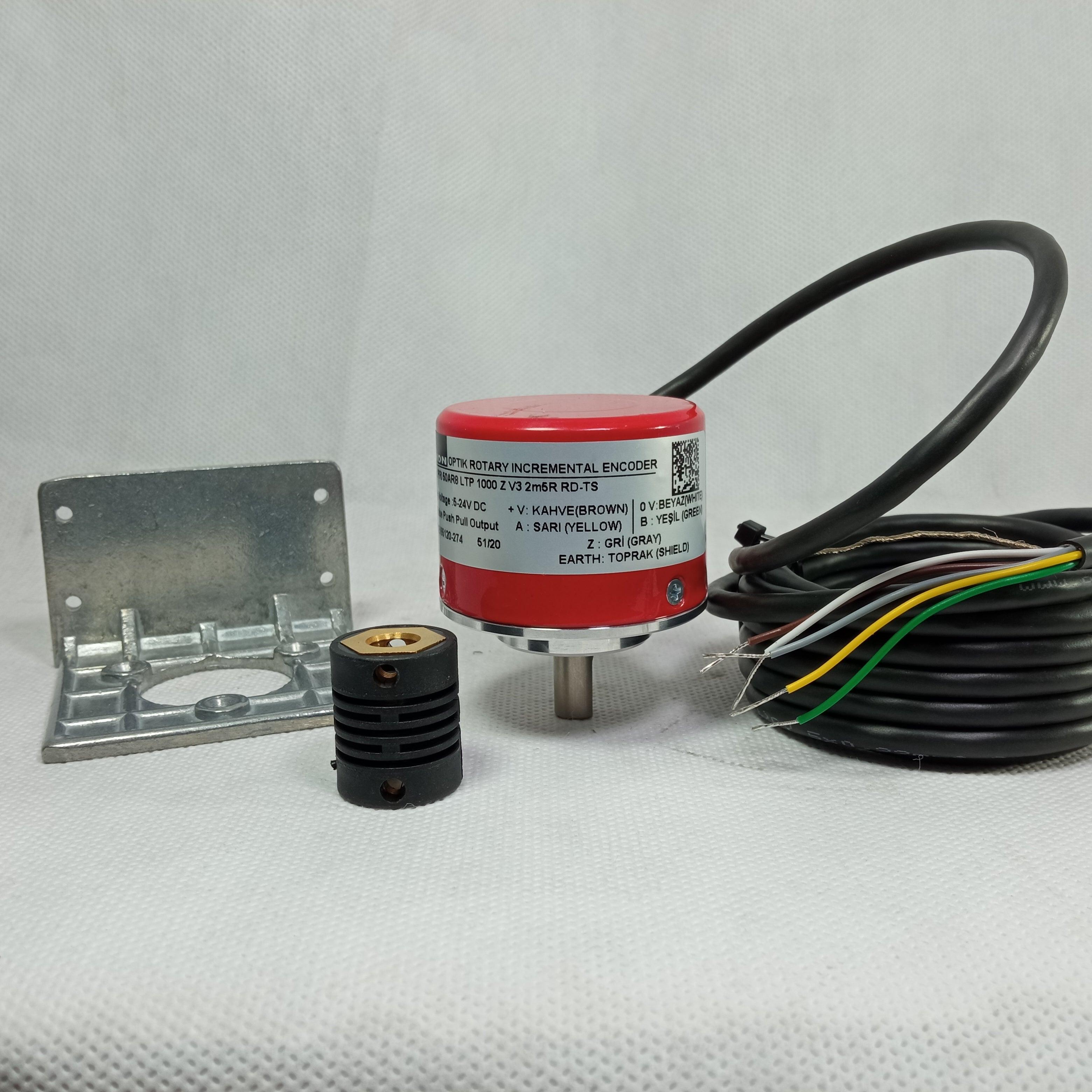 Opkon Incremental Rotary Encoder PRI50AR8 in Pakistan - 2000PPR thumbnail 4