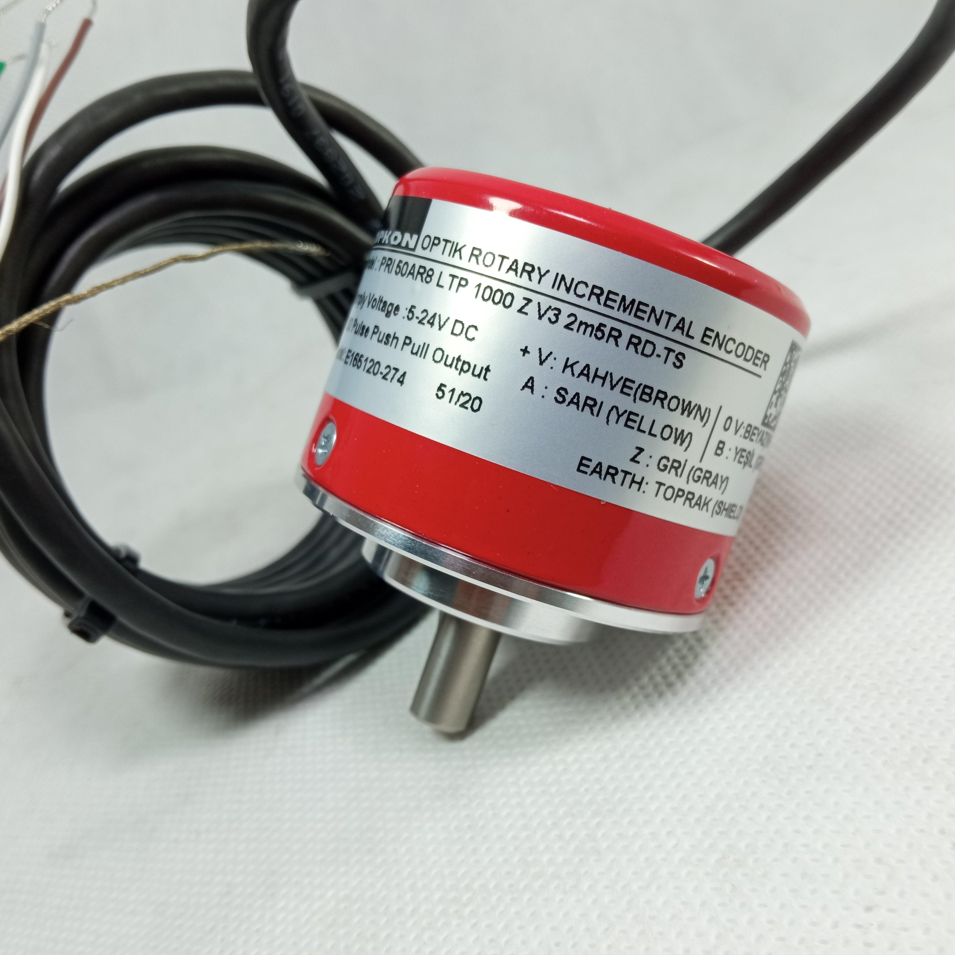 Opkon Incremental Rotary Encoder PRI50AR8 in Pakistan - 5000PPR