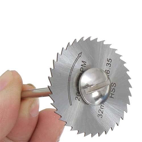 HSS Circular Saw Blade Set For Metal & Dremel Rotary Tools in Pakistan thumbnail 2