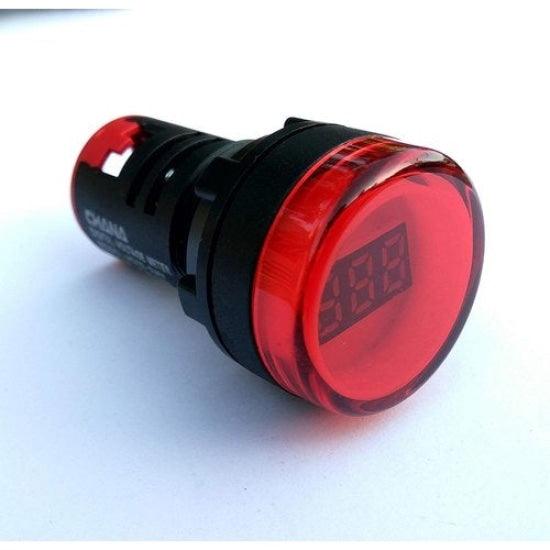 Round Shape Panel Mount Digital AC Voltmeter in Pakistan thumbnail 3