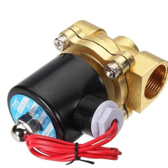 1.5 Inch  Brass Solenoid Valve For Water Air Gas Fuels in Pakistan - 12v Dc
