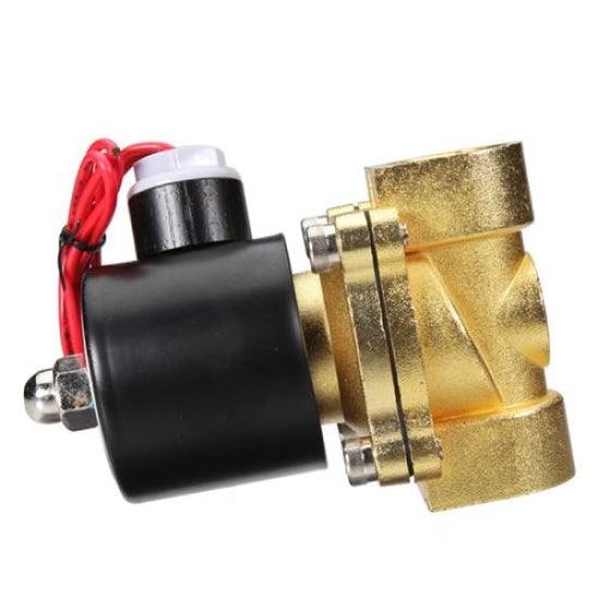 1.5 Inch  Brass Solenoid Valve For Water Air Gas Fuels in Pakistan - 24v DC thumbnail 3