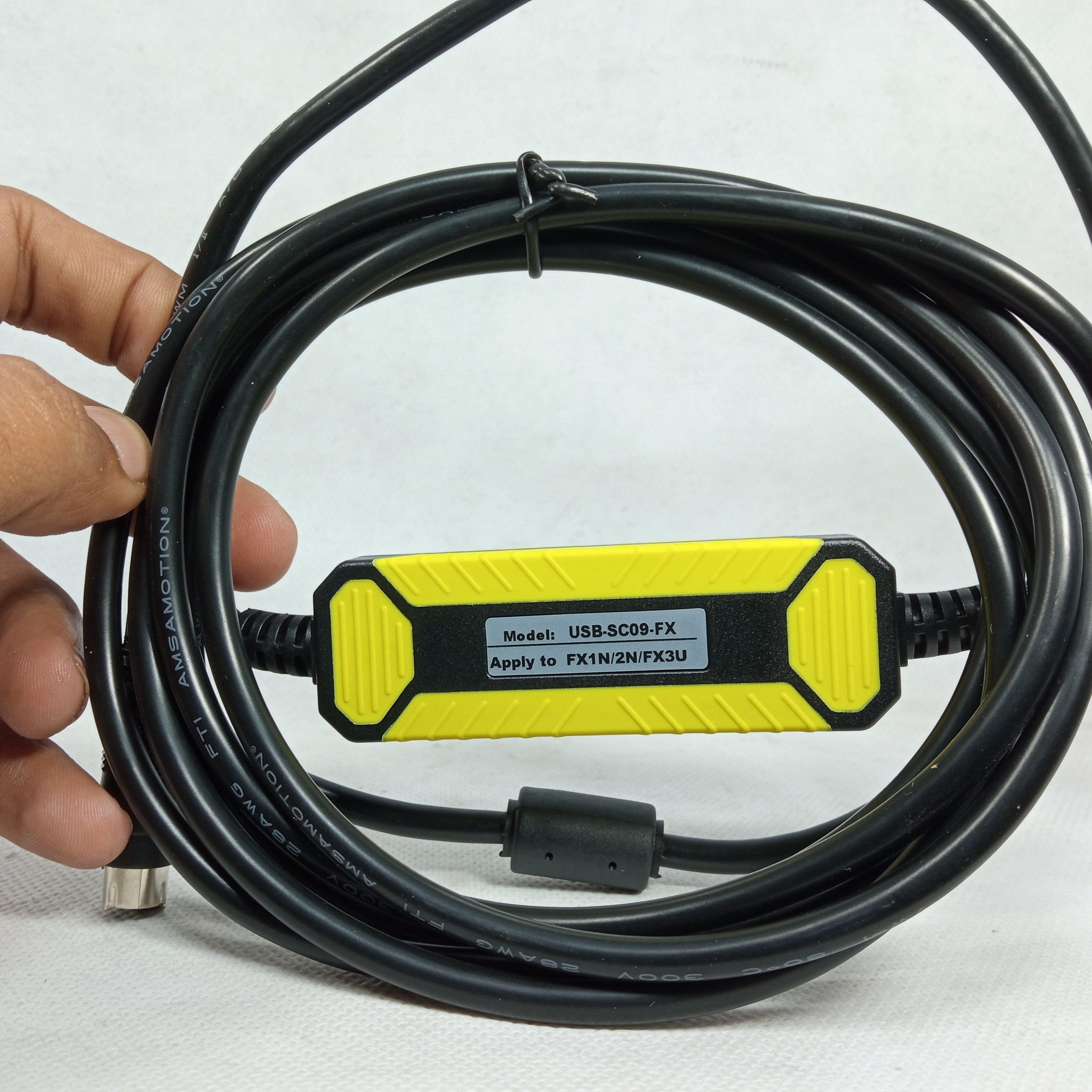 Mitsubishi PLC Programming Cable USB-SC09-FX in Pakistan thumbnail 2