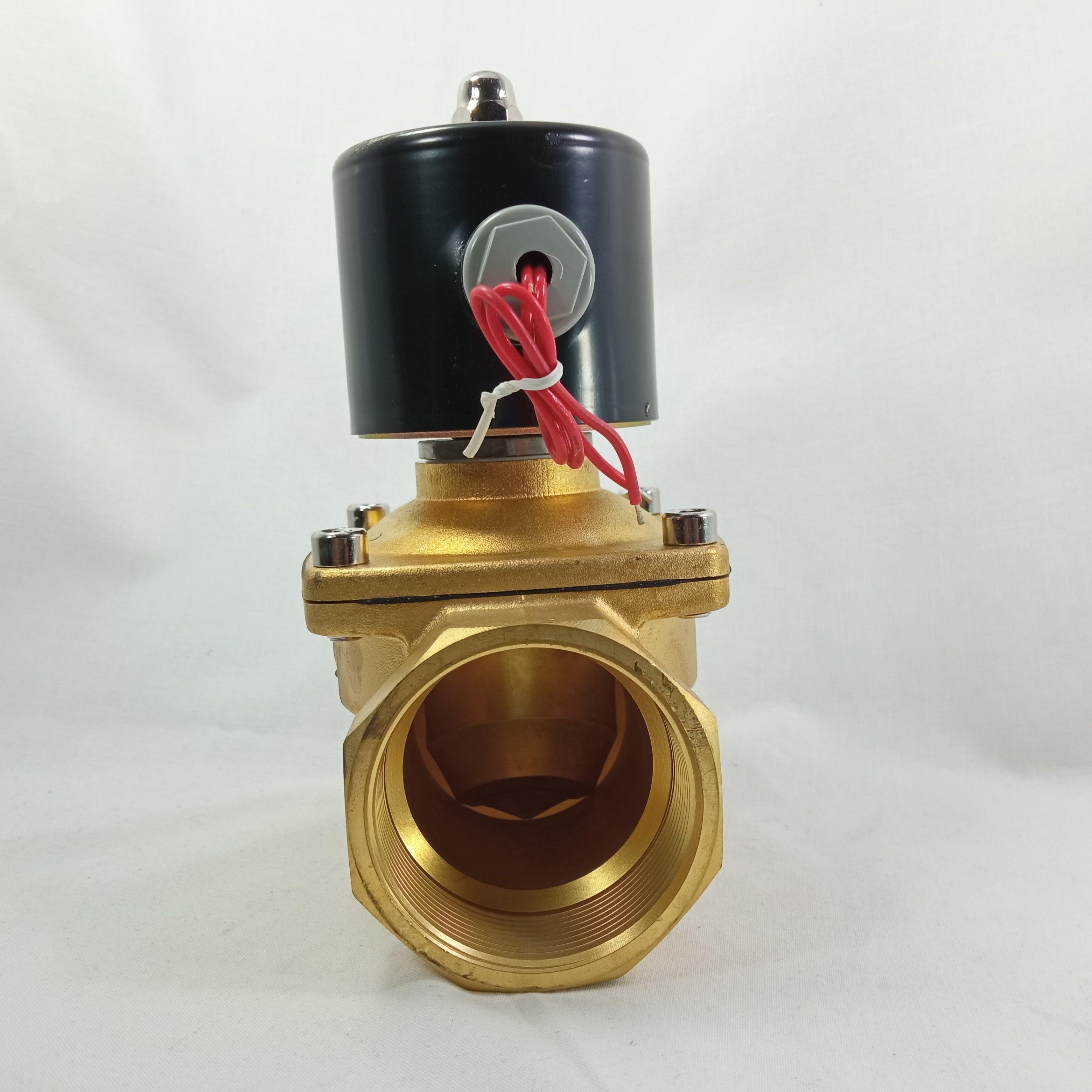 2 Inch 220V AC Solenoid Valve For Air and Water in Pakistan thumbnail 3