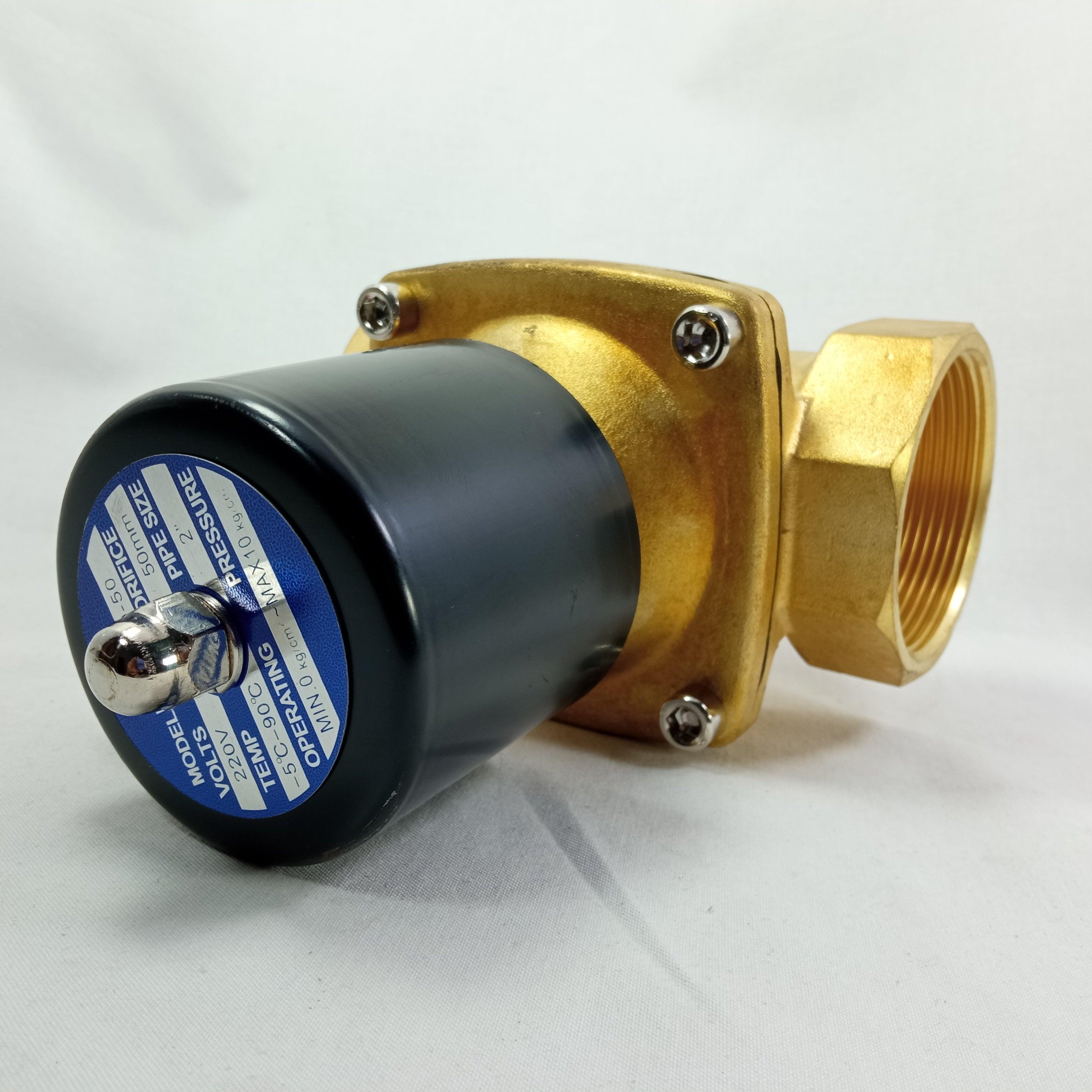 2 Inch 220V AC Solenoid Valve For Air and Water in Pakistan thumbnail 5